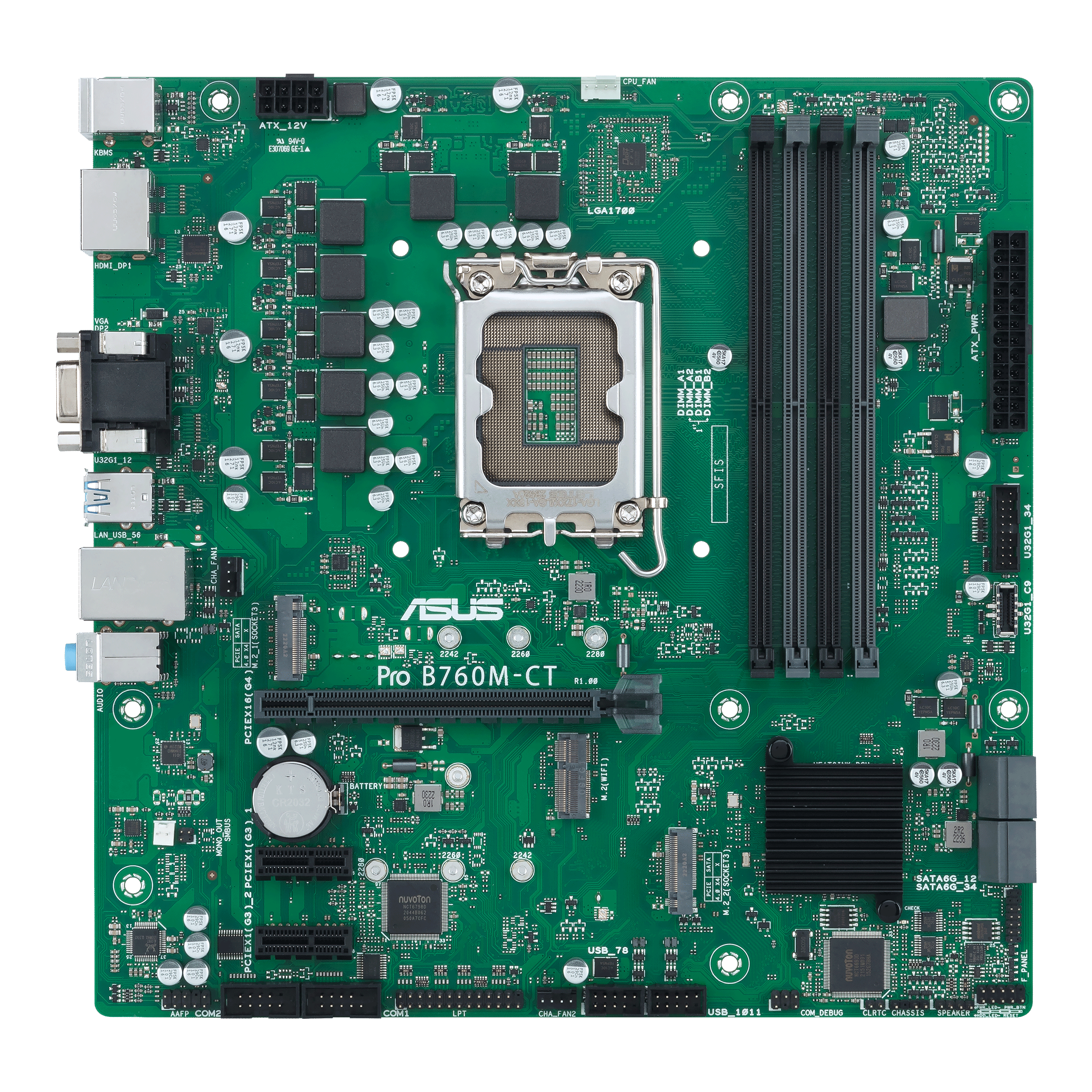 CARTE MAITRESSE ASUS PRIME B760M-CT-CSM (LGA1700/DDR5)