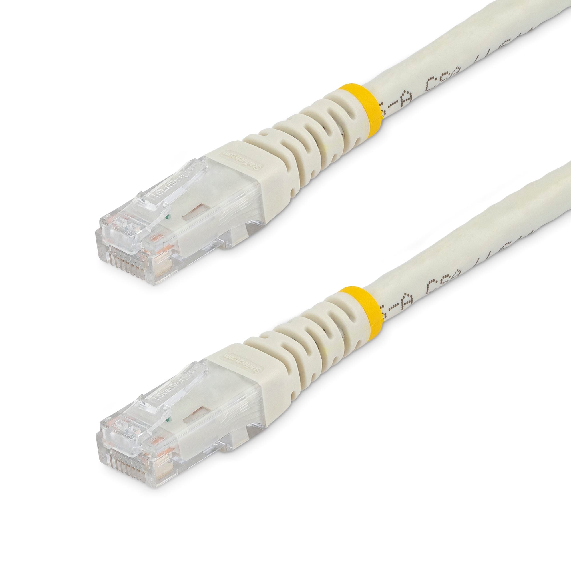 CABLE RESEAU CAT6 DE 1 PIED (BLANC)