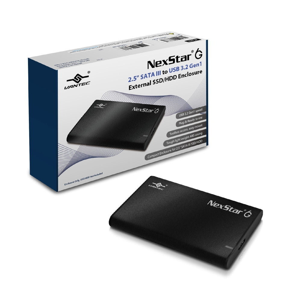 BOITIER EXTERNE NEXSTAR 6G SATA3 2½ USB3.2