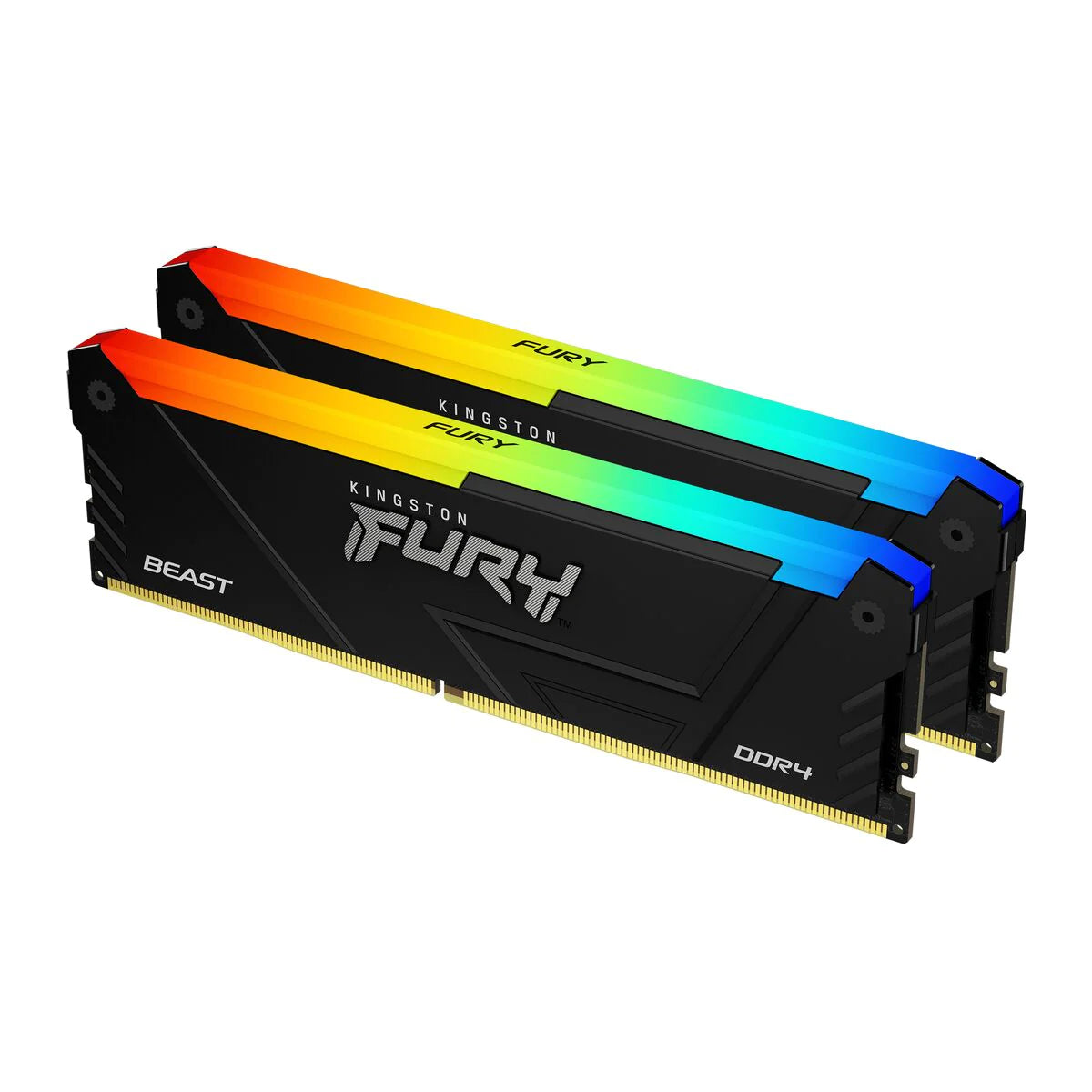MÉMOIRE KINGSTON FURY BEAST 32GO DDR4 (2x16/3200MHZ) RGB