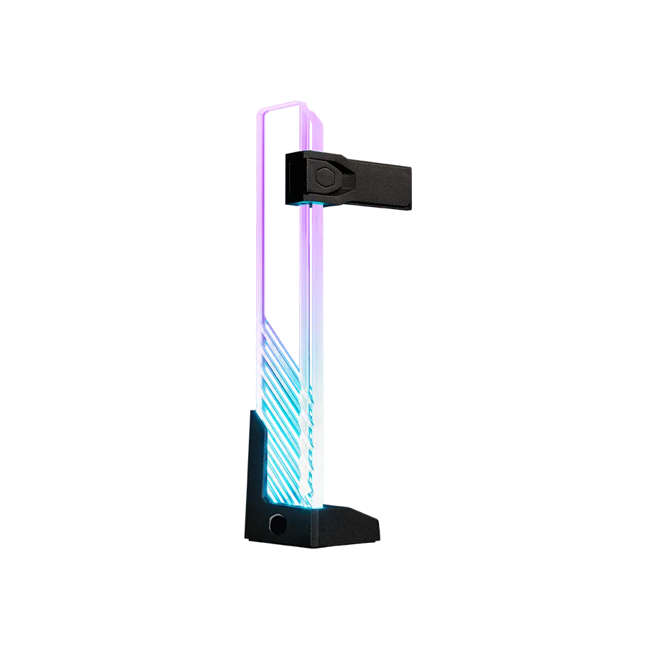 SUPPORT EN VERRE POUR GPU COOLER MASTER ARGB