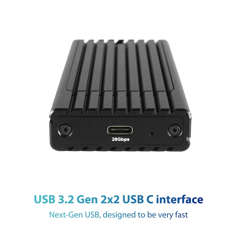 BOÎTIER EXTERNE NEXSTAR SX USB3.2 POUR SSD NVME PCI-E 3.0