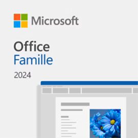 MICROSOFT OFFICE FAMILLE & ÉTUDIANT 2024 (1 PC/MAC)