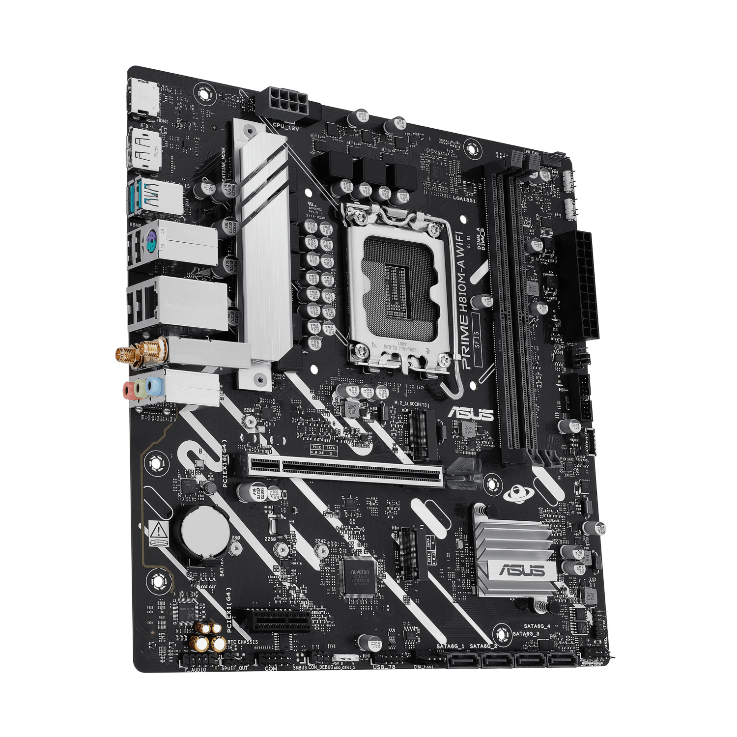 CARTE MAITRESSE ASUS PRIME H810M-A WIFI-CSM LGA1851/DDR5