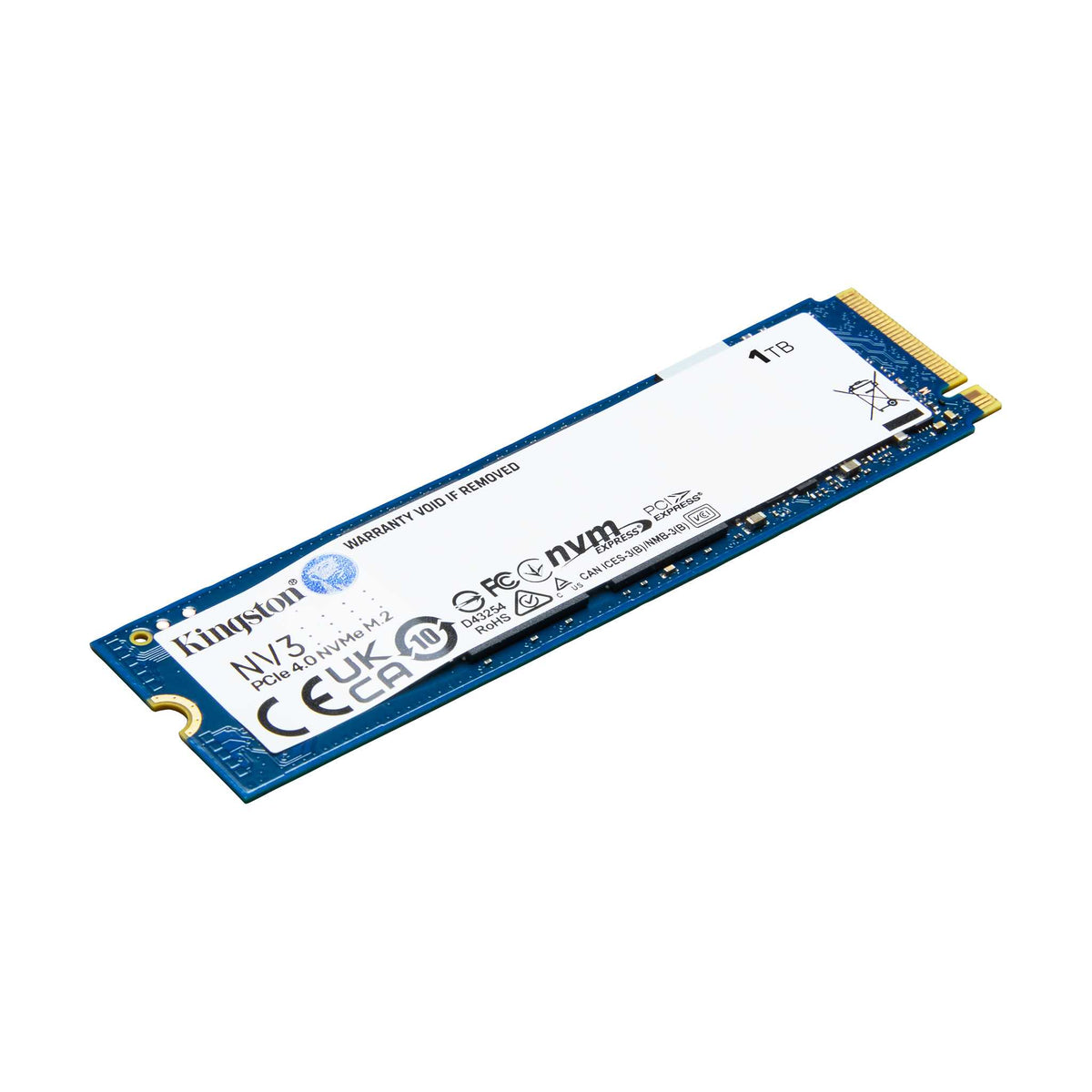 DISQUE DUR SSD KINGSTON 1000 GO SÉRIE NV3 M.2 2280 NVME