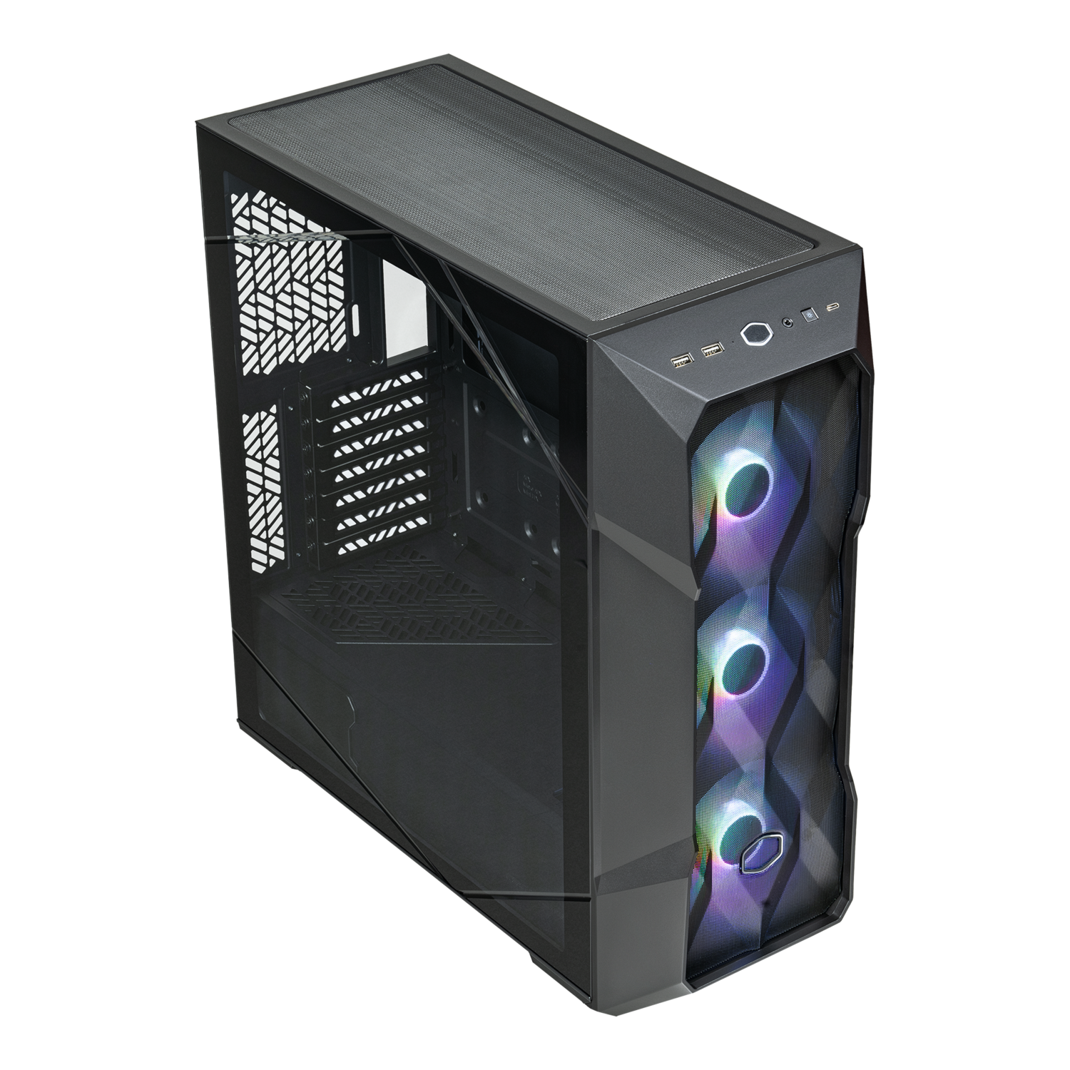 BOITIER COOLER MASTER MASTERBOX TD500 MESH V2 ARGB (NOIR)