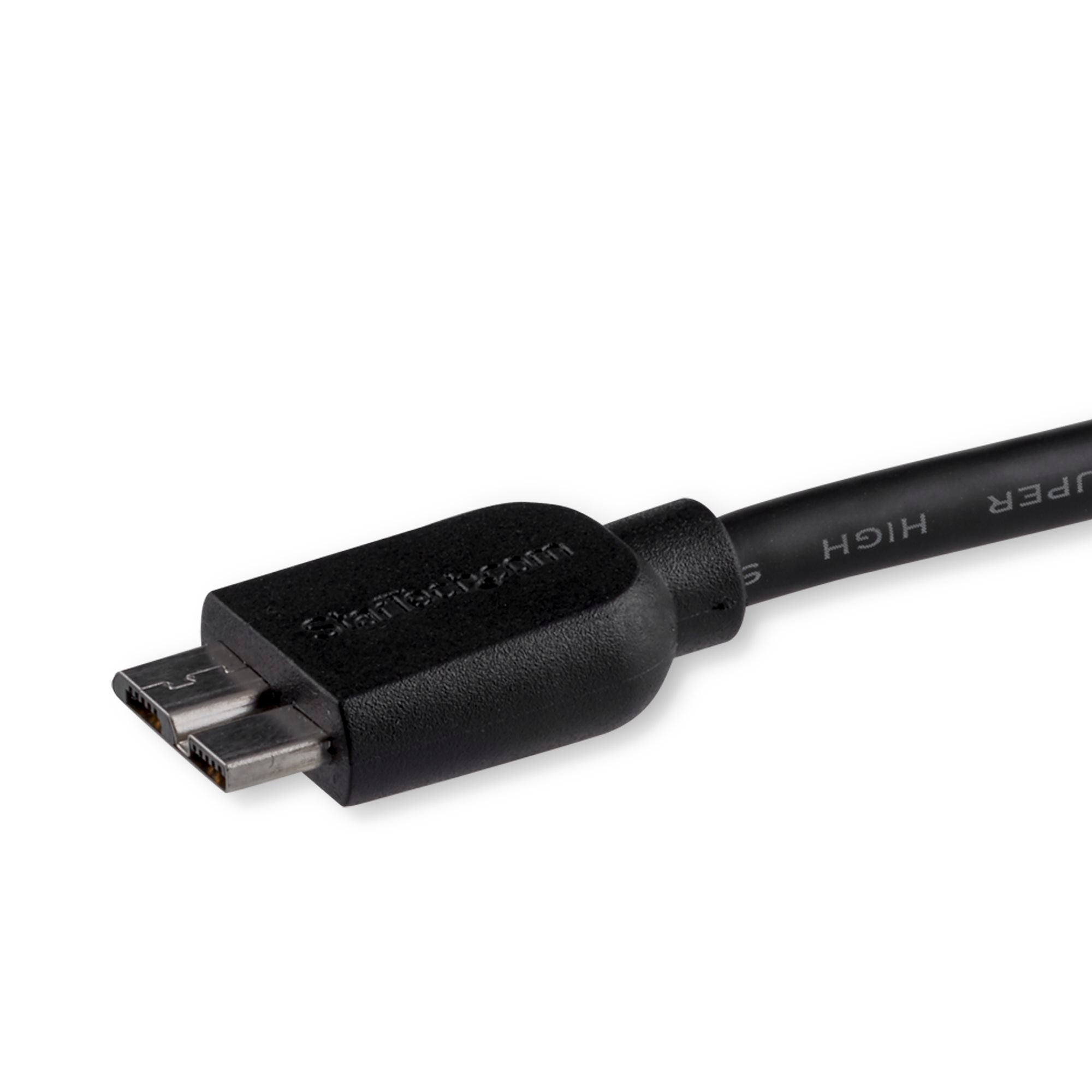 CÂBLE SLIM MICRO USB POUR DISQUE DUR EXTERNE