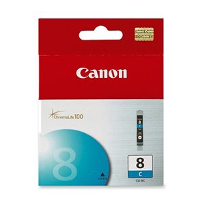 CARTOUCHE CANON CYAN #8