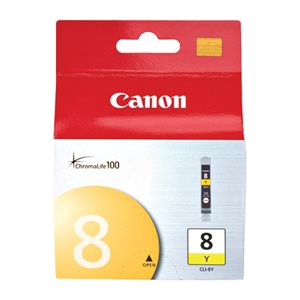 CARTOUCHE CANON JAUNE #8