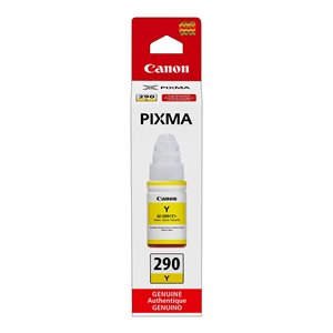 BOUTEILLE D'ENCRE POUR CANON MEGATANK GI-290 (JAUNE)