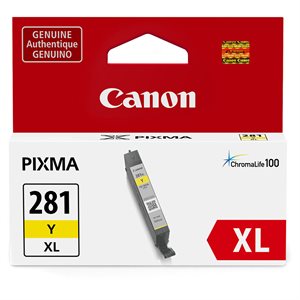 CARTOUCHE CANON JAUNE #281XL Y