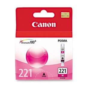 CARTOUCHE CANON MAGENTA #221