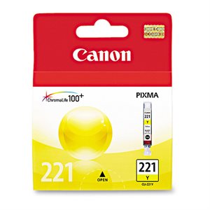CARTOUCHE CANON JAUNE #221
