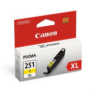 CARTOUCHE CANON JAUNE #251XL Y