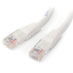 CABLE RESEAU CAT6 DE 100 PIEDS (BLANC)