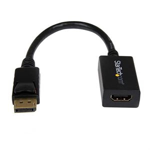 CÂBLE ADAPTATEUR DISPLAYPORT À HDMI (6 POUCES)