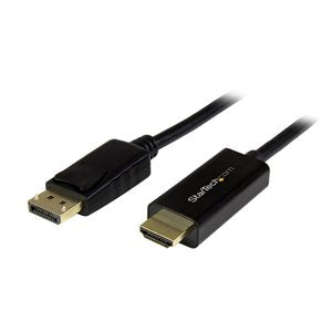 CABLE POUR SOURCE DISPLAYPORT VERS HDMI DE 6 PIEDS