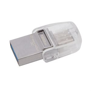 CLÉ KINGSTON 128 GO DT MICRODUO (USB C - USB A 3.2)