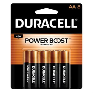 BATTERIE DURACELL AA 8PK