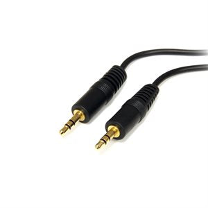 CABLE AUDIO 1/8 MALE A 1/8 MALE DE 6 PIEDS