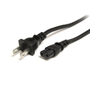 CABLE D'ALIMENTATION ENTRE LE 110V ET BLOC À 2 FILS