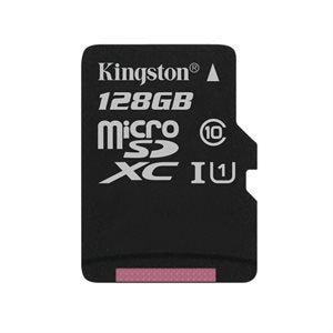 CARTE MÉMOIRE MICRO SDXC KINGSTON 128GO