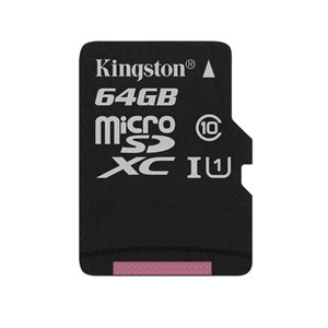 CARTE MÉMOIRE MICRO SDXC KINGSTON 64GO