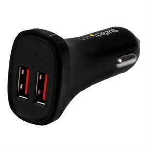 CHARGEUR USB AVEC PRISE 12V POUR L'AUTO (2.4a, 2 prises usb)
