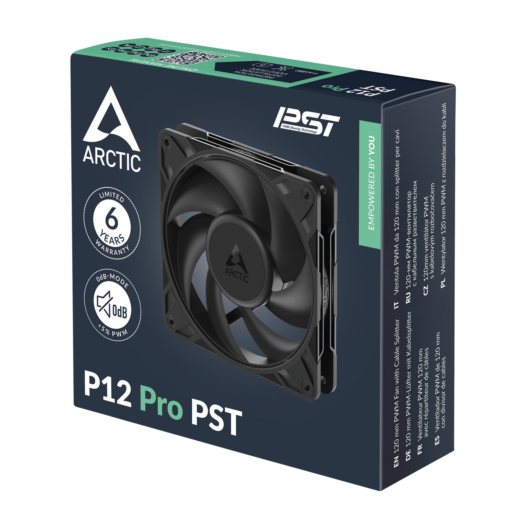 FAN DE BOITIER 120 MM ARCTIC