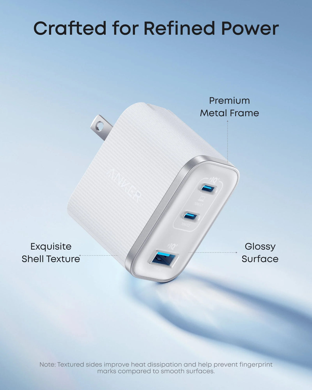 CHARGEUR USB-A ET USB-C ANKER NANO DE 70W