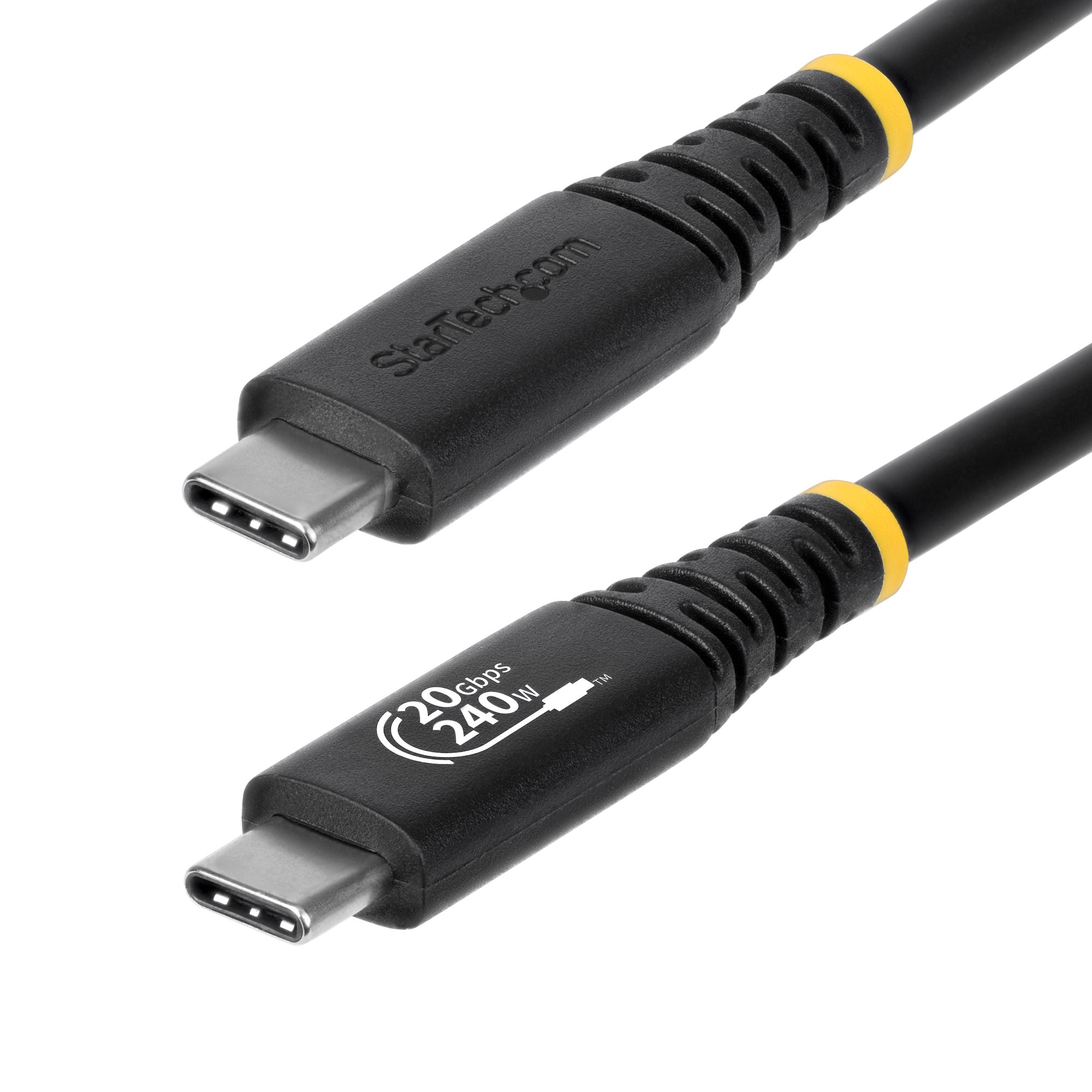 CABLE USB-C 4.0 DE 6 PI. (20Gbps / 240W / 4K-120Hz / DP2.1)