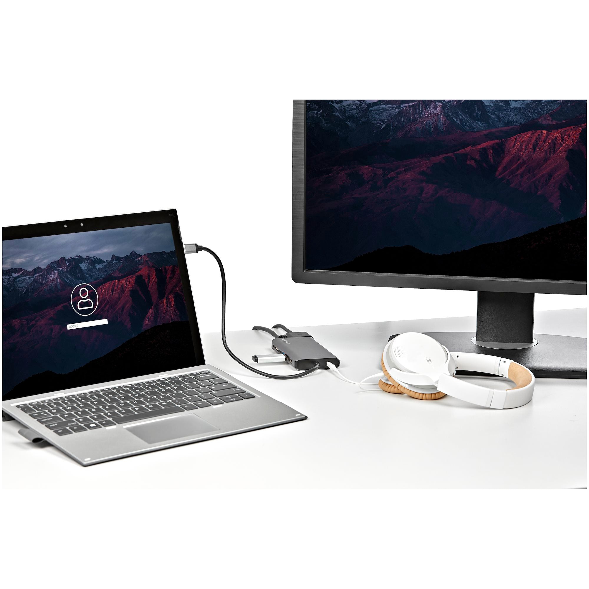HUB USB-C > USB-A - VGA - SD - HDMI STARTECH 8 PORTS