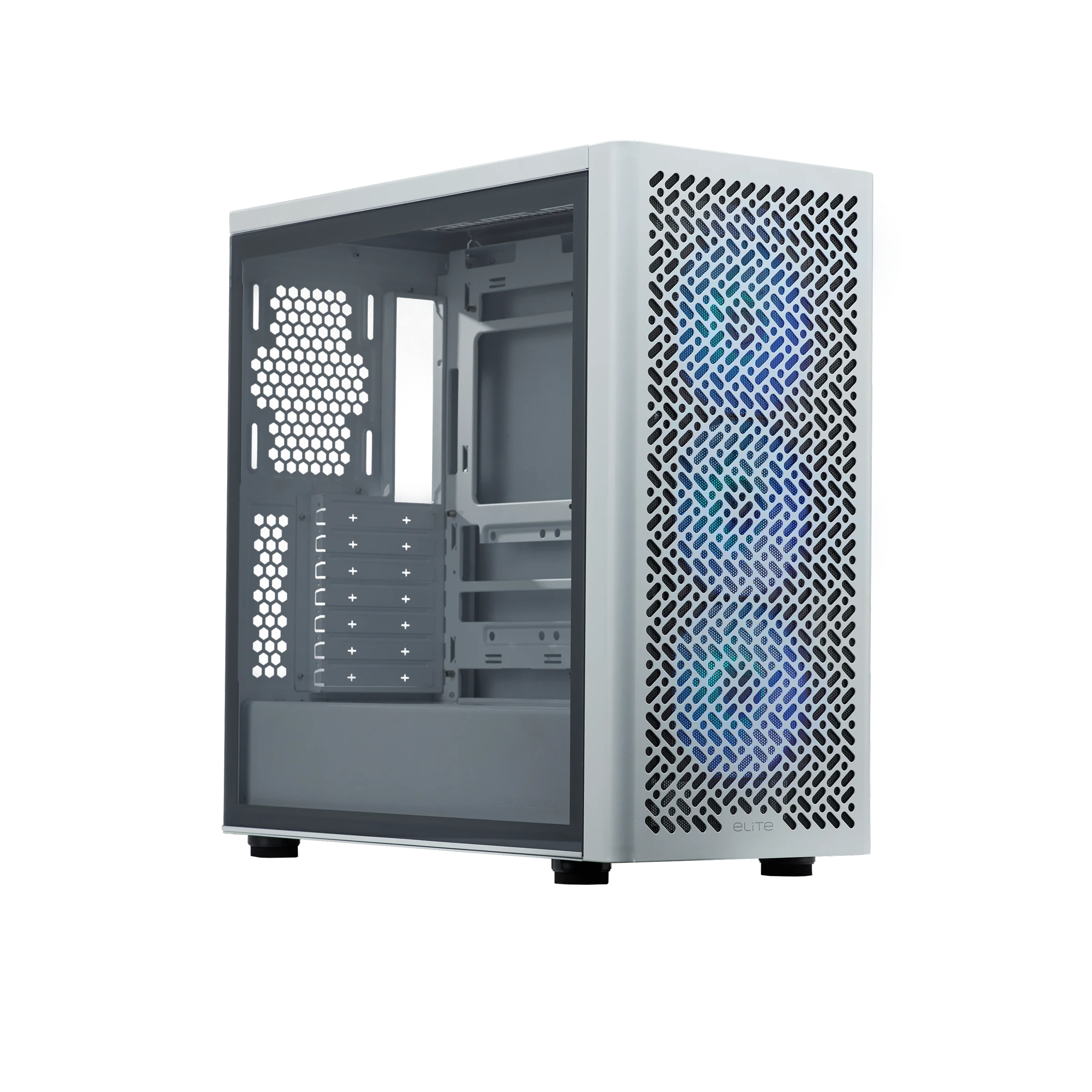 BOITIER COOLER MASTER ELITE 502 ARGB (BLANC)
