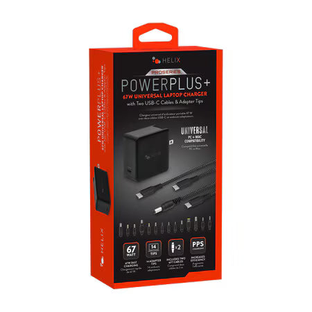 ADAPTATEUR UNIVERSEL HELIX POUR PORTABLE DE 65W