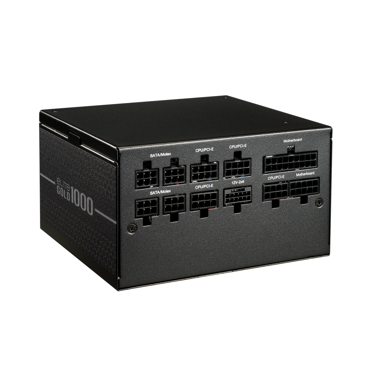 BLOC D'ALIMENTATION CM ELITE 1000W GOLD (F-MODULAIRE, NOIR)