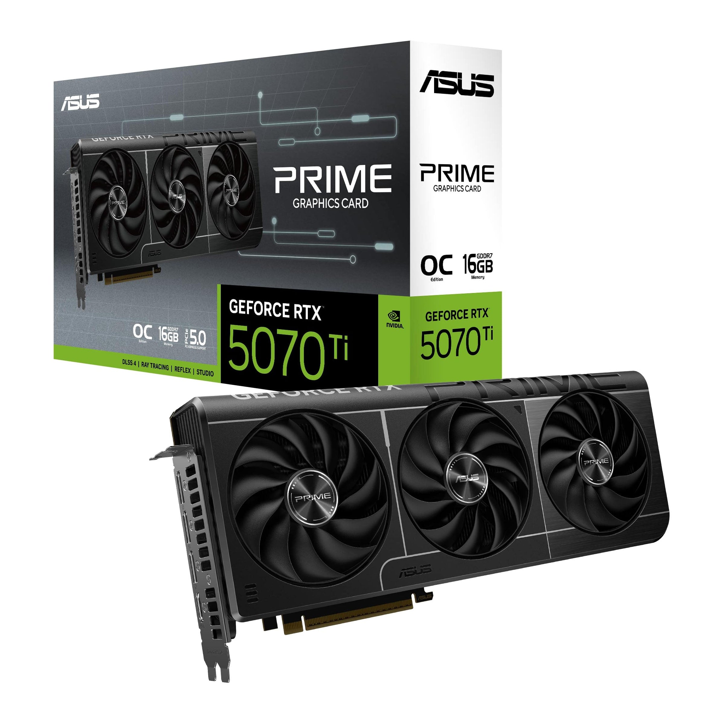 CARTE VIDEO ASUS GEFORCE RTX 5070TI OC 16 GO (PRIME)