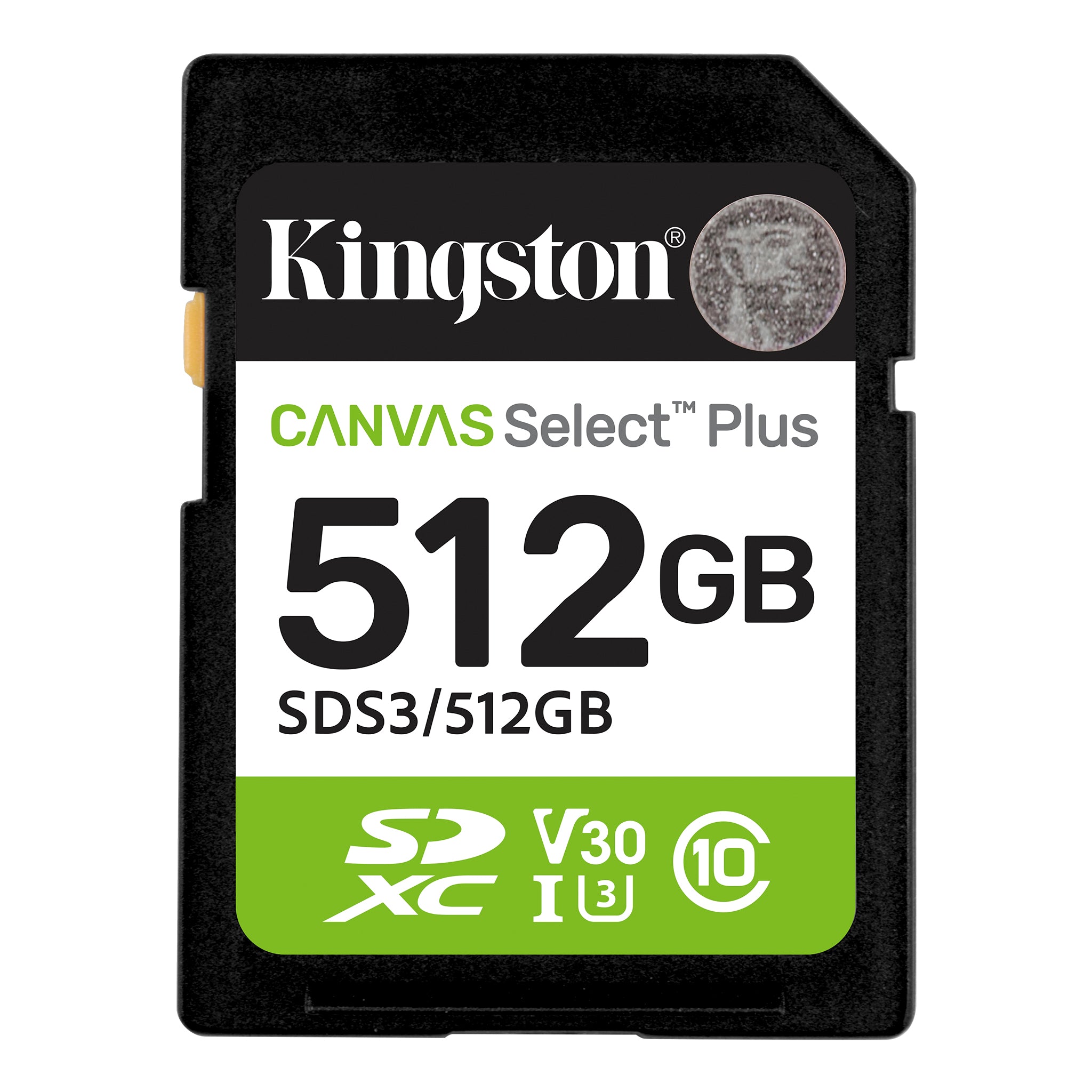 CARTE MÉMOIRE SDXC KINGSTON 512GO (CLASS 10)