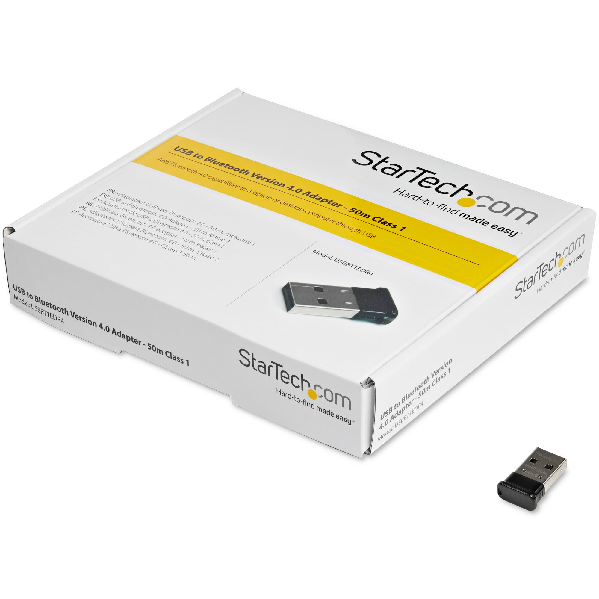 MINI-RECEPTEUR BLUETOOTH 4.0 USB (50M, CLASS1)