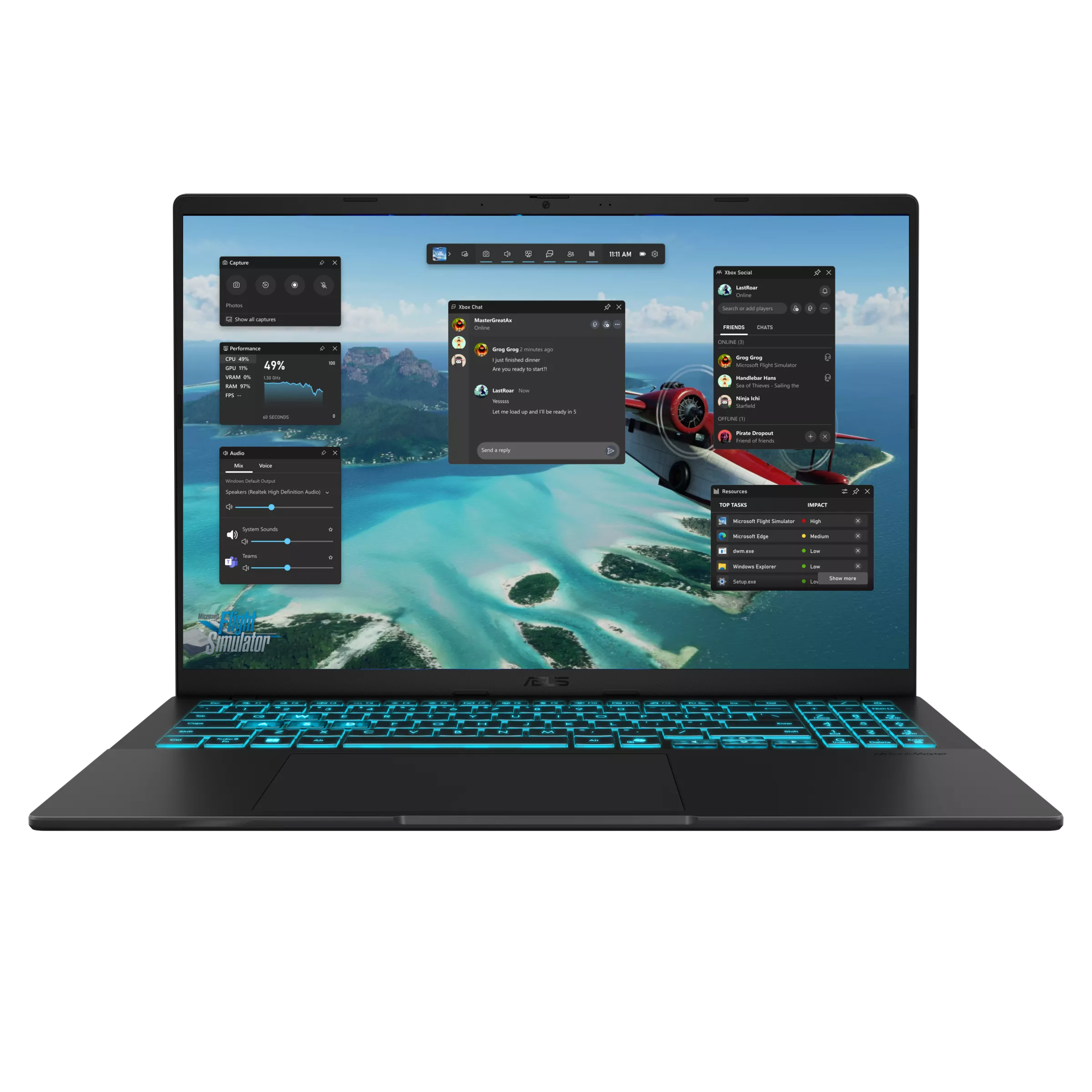 PORTABLE ASUS (SERIE V) INTEL CORE 7-240H / 16PO WUXGA