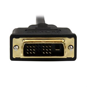 CABLE MINI-HDMI A DVI-D DE 3 PIEDS
