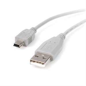 CABLE USB A MINI-USB (5-PINS) DE 10 PIEDS