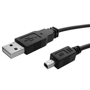 CABLE USB A MINI-USB (4-PINS) DE 6 PIEDS